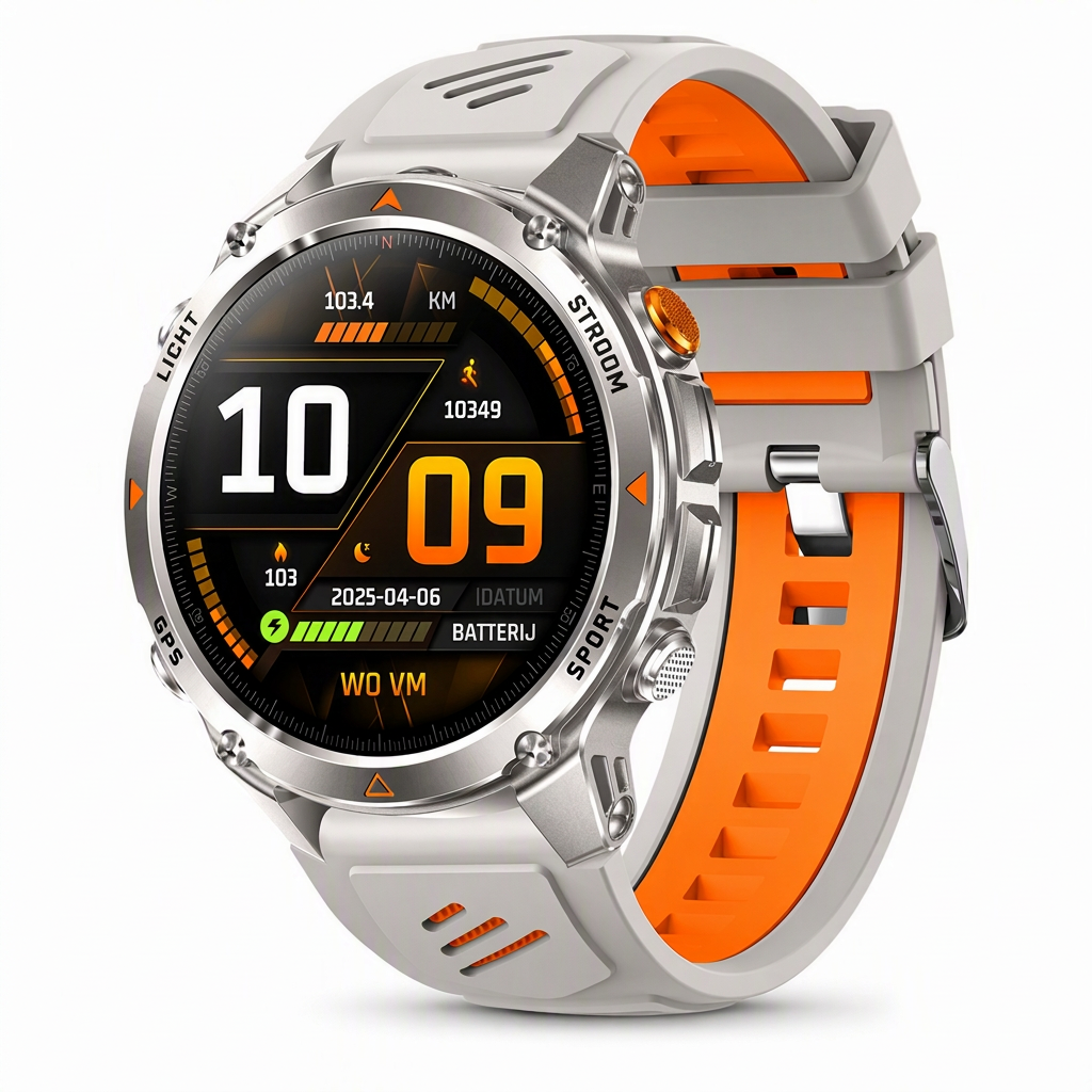 📢📢50% KORTING!! ⏰ Smartwatch met Bluetooth-bellen, GPS & Beidou-positionering, hartslag- & slaapmonitor, stappenteller & berichtherinneringen 🏃‍