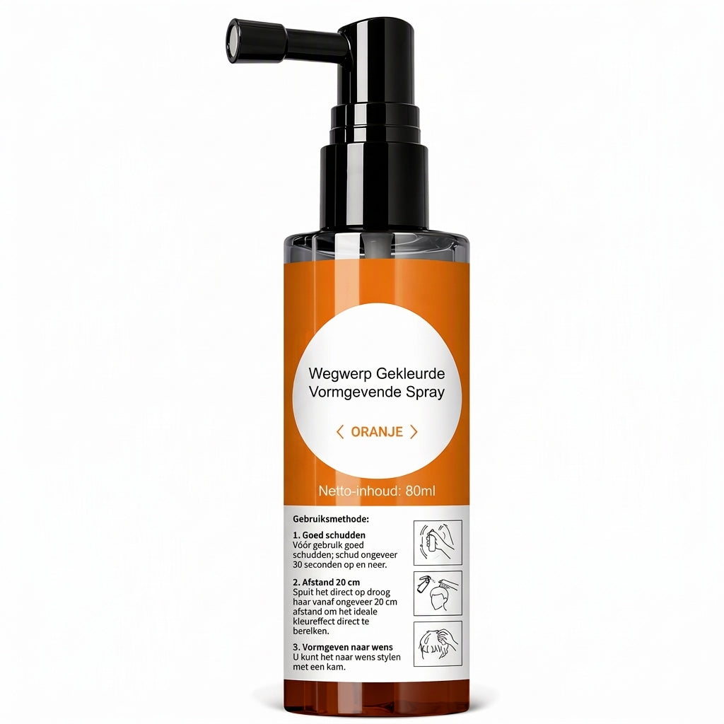 💇 Bespaar 50%! 🌈 Tijdelijke Haarverfspray – Levendige kleur & 5 sec droog ✨