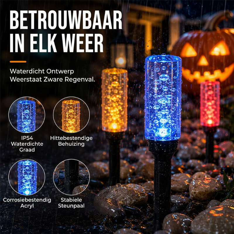 ⏳Tijdelijke aanbieding☀️Op zonne-energie werkende paallamp voor het pad🌿