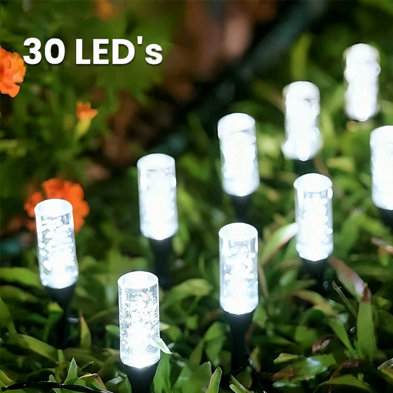 ⏳Tijdelijke aanbieding☀️Op zonne-energie werkende paallamp voor het pad🌿
