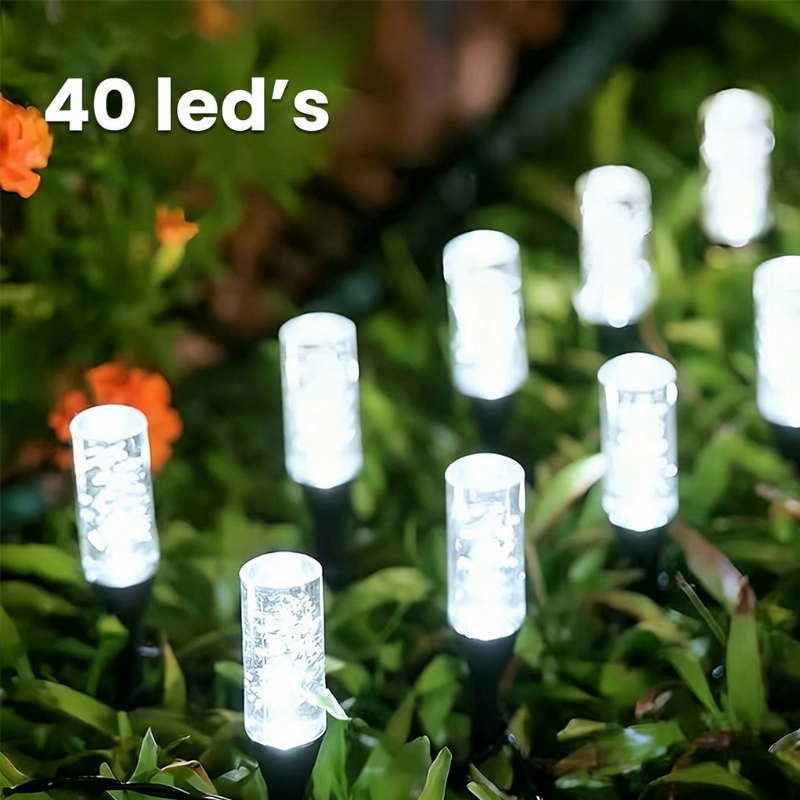 ⏳Tijdelijke aanbieding☀️Op zonne-energie werkende paallamp voor het pad🌿