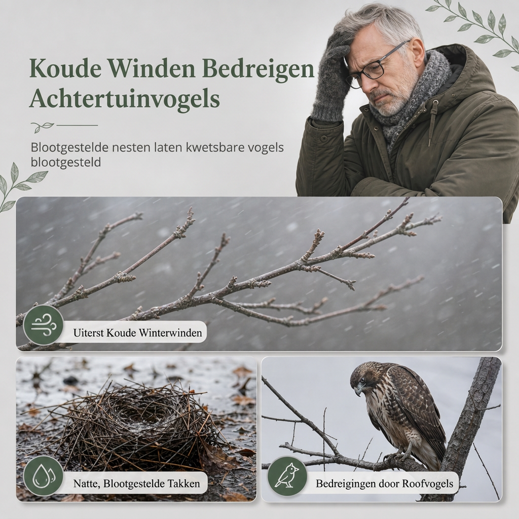 Handgevlochten bolvormig vogelnest van stro met ronde opening voor buitendecoratie in tuin en op erf
