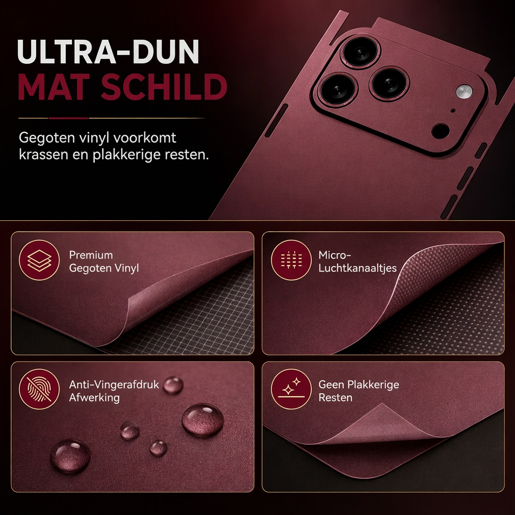 ⚡50% KORTING !! ⏳ Volledige, krasbestendige beschermende achterfolie voor je telefoon