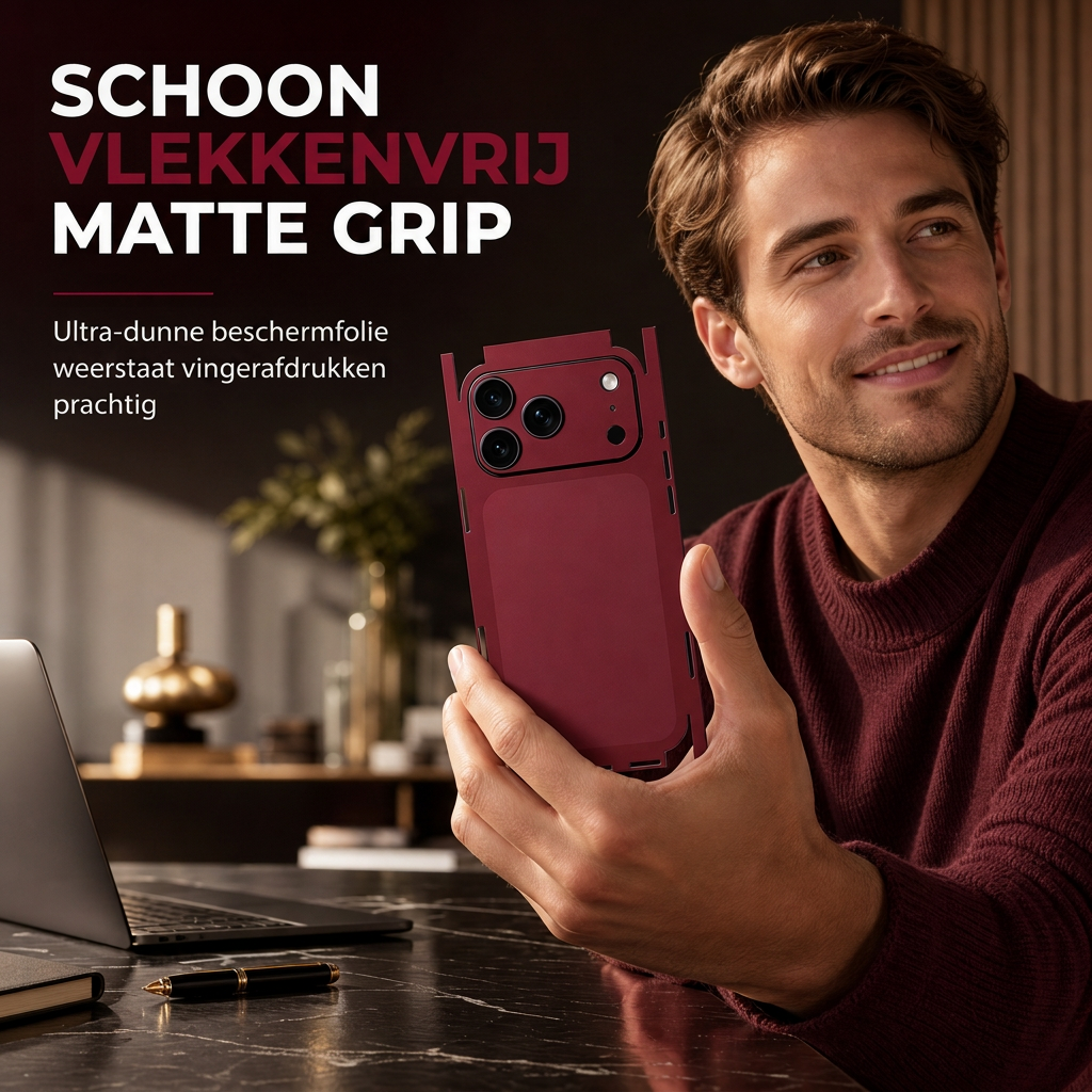⚡50% KORTING !! ⏳ Volledige, krasbestendige beschermende achterfolie voor je telefoon