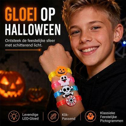 Kinder LED Halloween Glow Armband