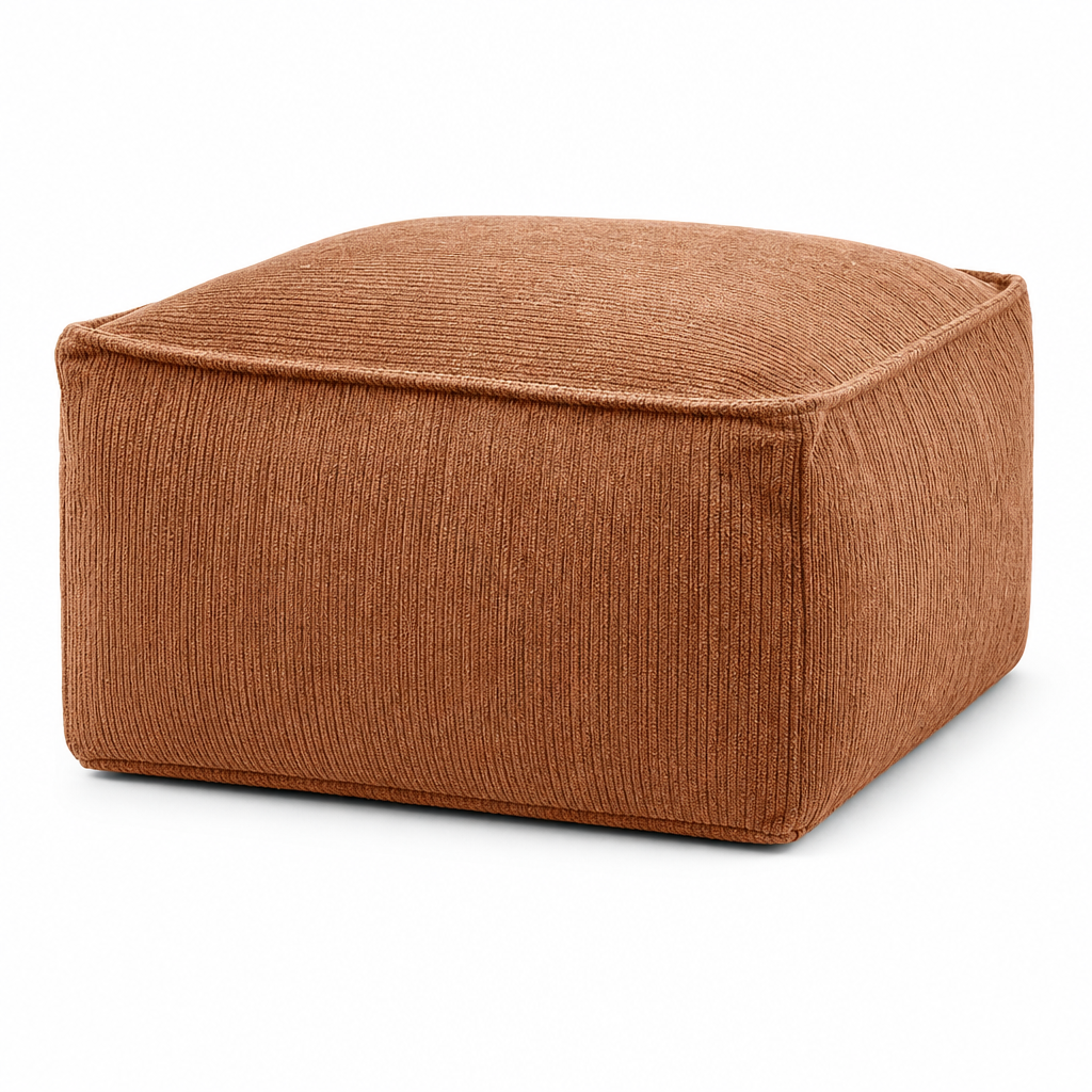 ⏳ Tijdelijke speciale aanbieding ⏰ Opbergkrukhoes: te vullen met kleding, draagvermogen 100 kg, brede rits, wasbaar, 45x45x23 cm