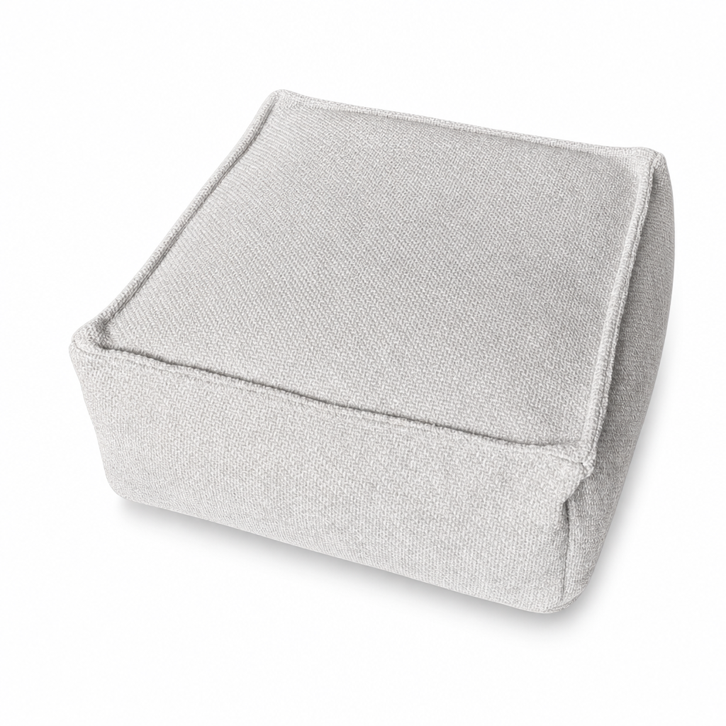 ⏳ Tijdelijke speciale aanbieding ⏰ Opbergkrukhoes: te vullen met kleding, draagvermogen 100 kg, brede rits, wasbaar, 45x45x23 cm
