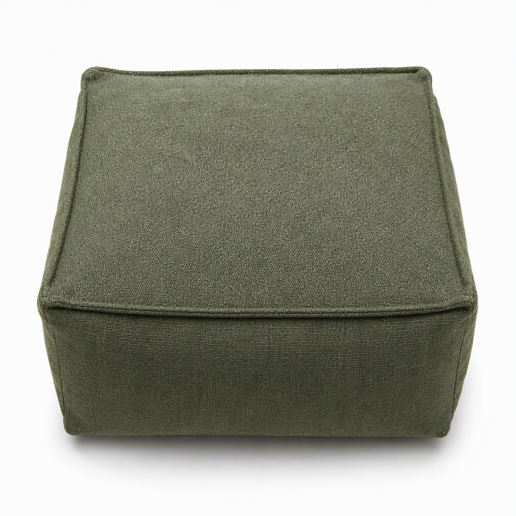 ⏳ Tijdelijke speciale aanbieding ⏰ Opbergkrukhoes: te vullen met kleding, draagvermogen 100 kg, brede rits, wasbaar, 45x45x23 cm