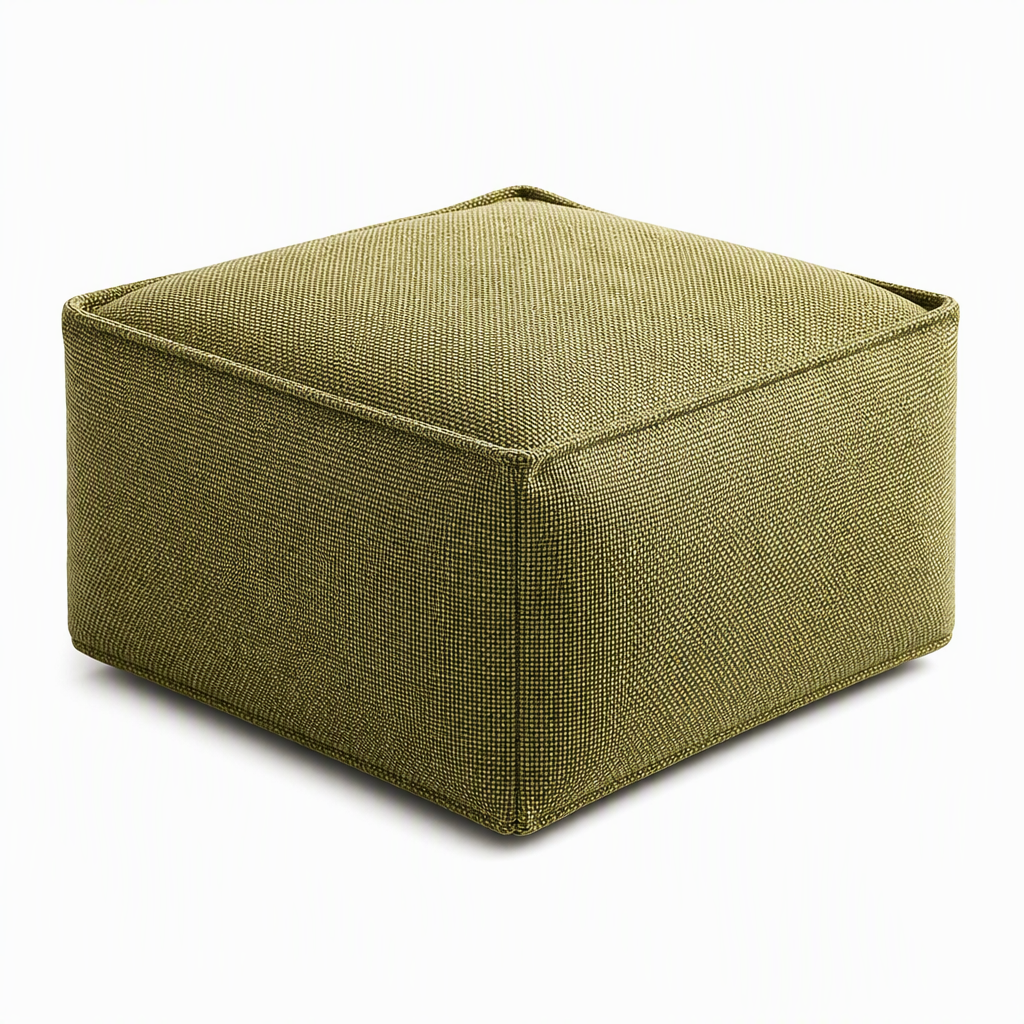 ⏳ Tijdelijke speciale aanbieding ⏰ Opbergkrukhoes: te vullen met kleding, draagvermogen 100 kg, brede rits, wasbaar, 45x45x23 cm