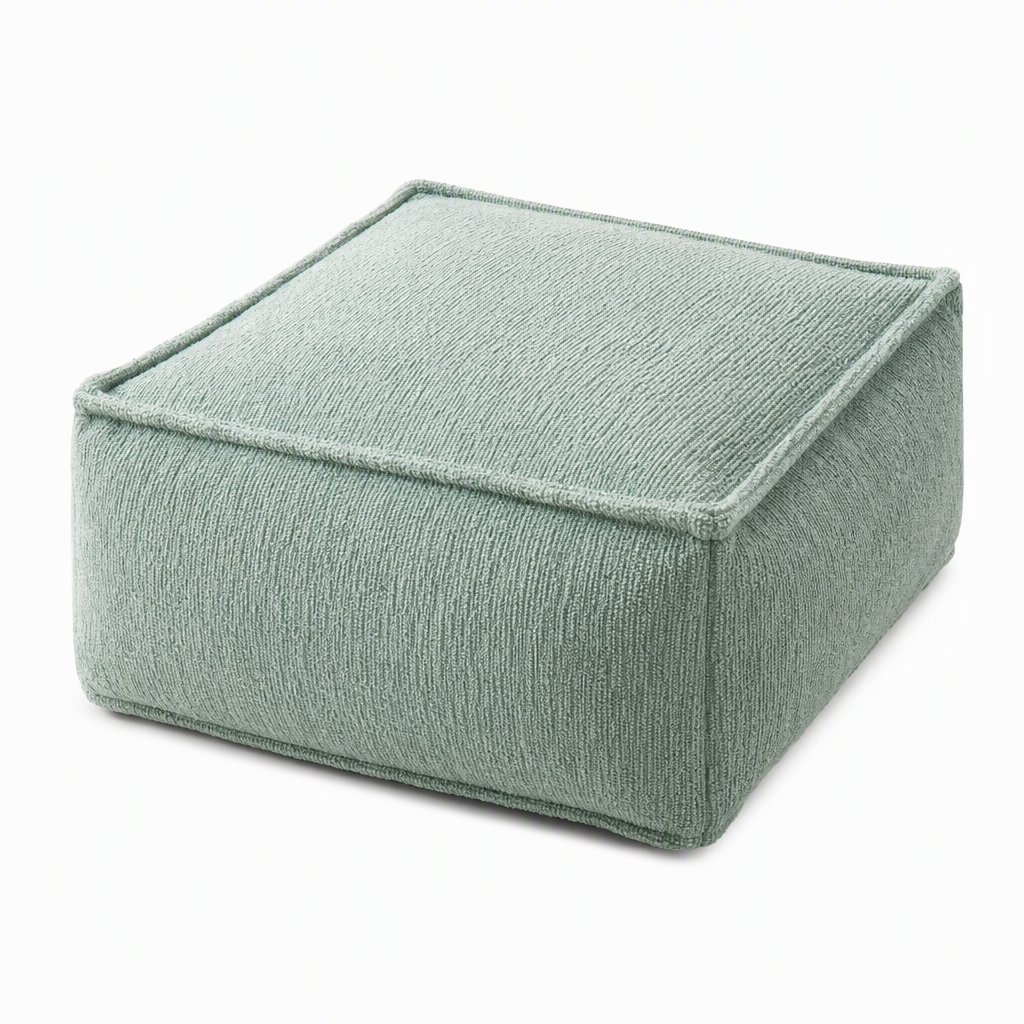 ⏳ Tijdelijke speciale aanbieding ⏰ Opbergkrukhoes: te vullen met kleding, draagvermogen 100 kg, brede rits, wasbaar, 45x45x23 cm