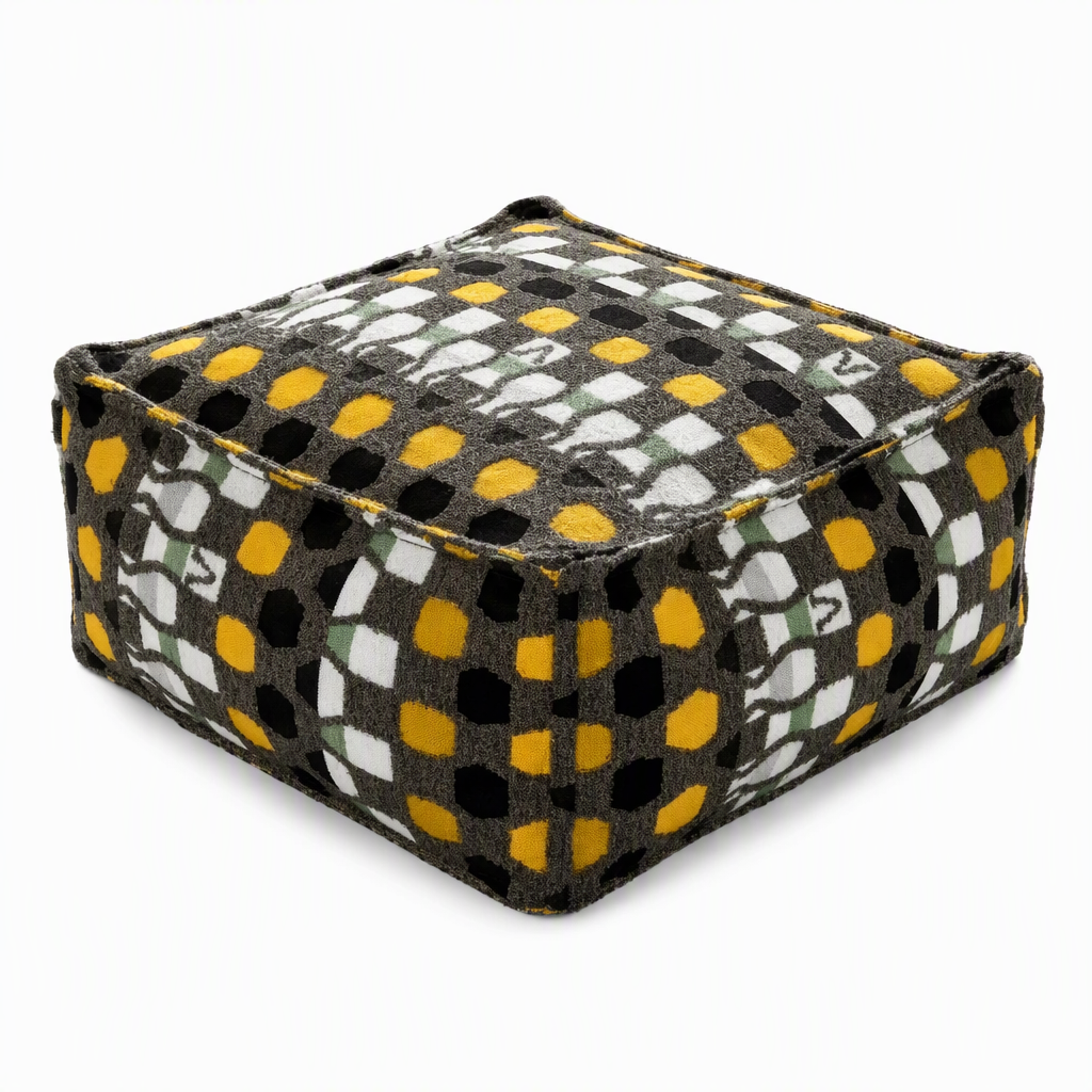 ⏳ Tijdelijke speciale aanbieding ⏰ Opbergkrukhoes: te vullen met kleding, draagvermogen 100 kg, brede rits, wasbaar, 45x45x23 cm
