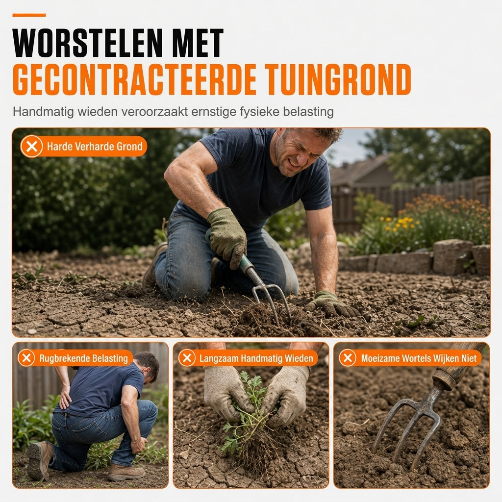 🌱 TIJDELIJKE ACTIE: 50% KORTING! ⚙️ Draadloze handheld mini-grondfrees – Lichtgewicht, krachtig en draagbaar ✨