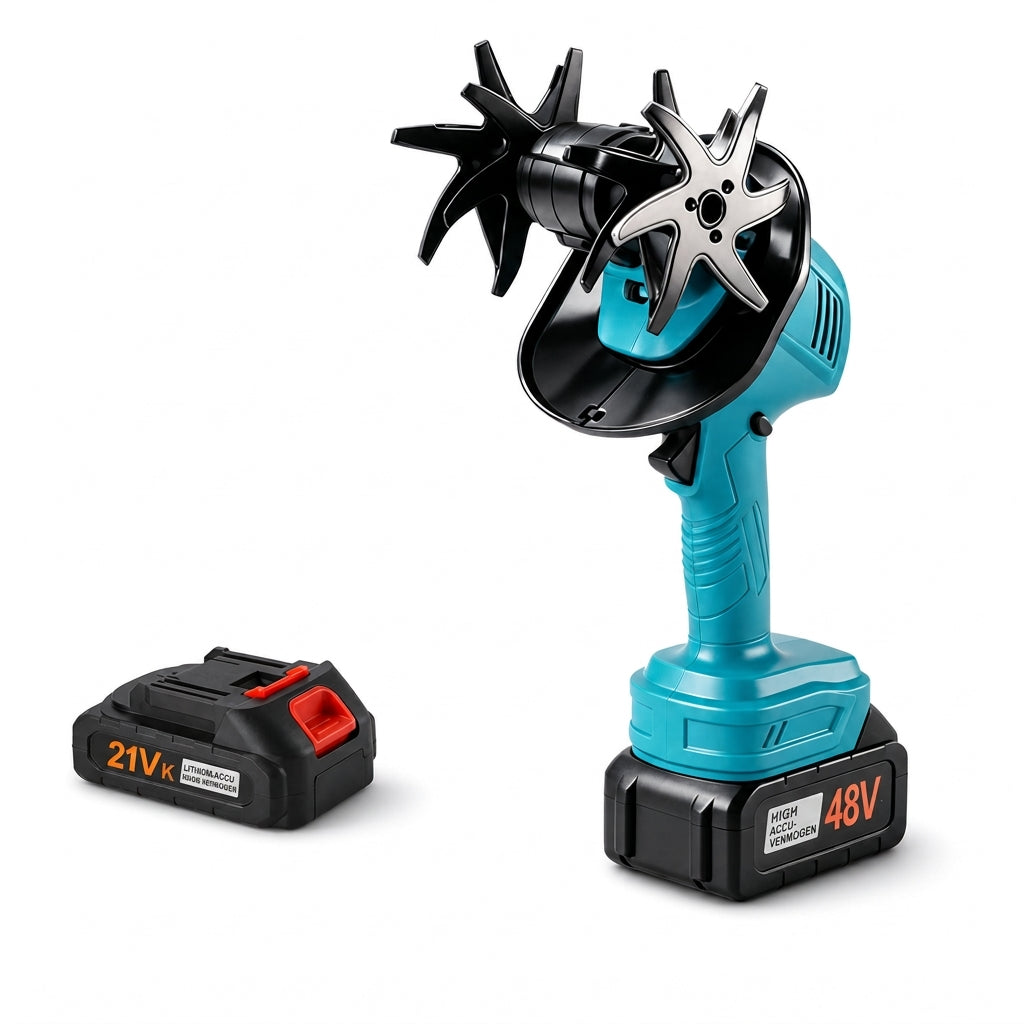 🌱 TIJDELIJKE ACTIE: 50% KORTING! ⚙️ Draadloze handheld mini-grondfrees – Lichtgewicht, krachtig en draagbaar ✨