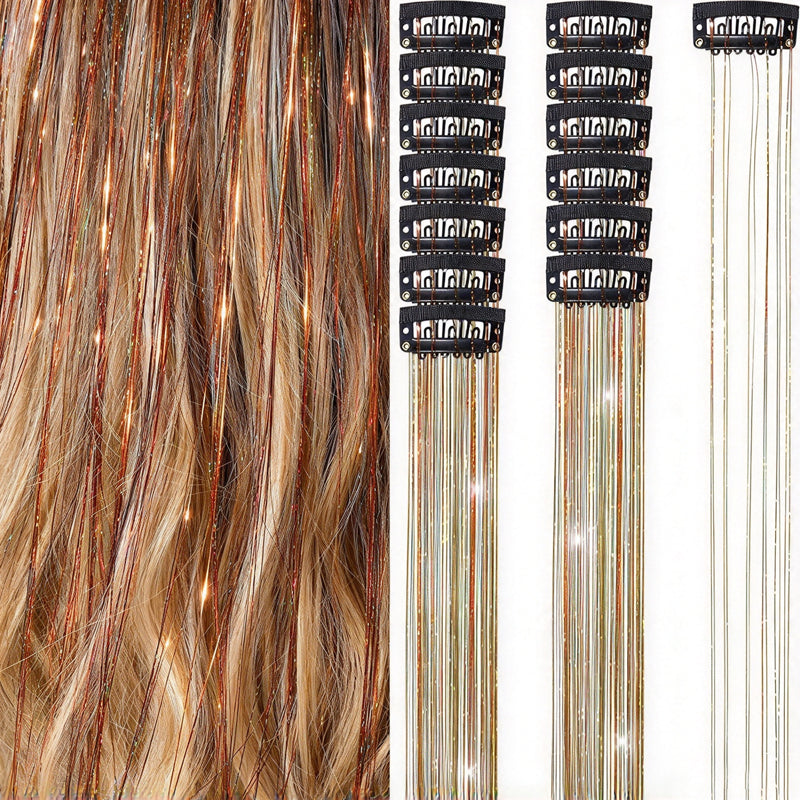 Sparkle Clip-in Haarlinten
