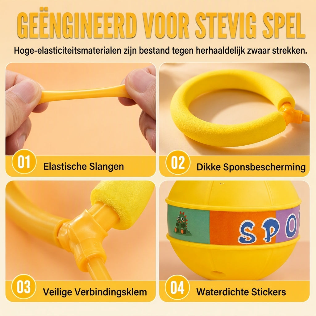 ⚽ Flitsende enkelspringbal