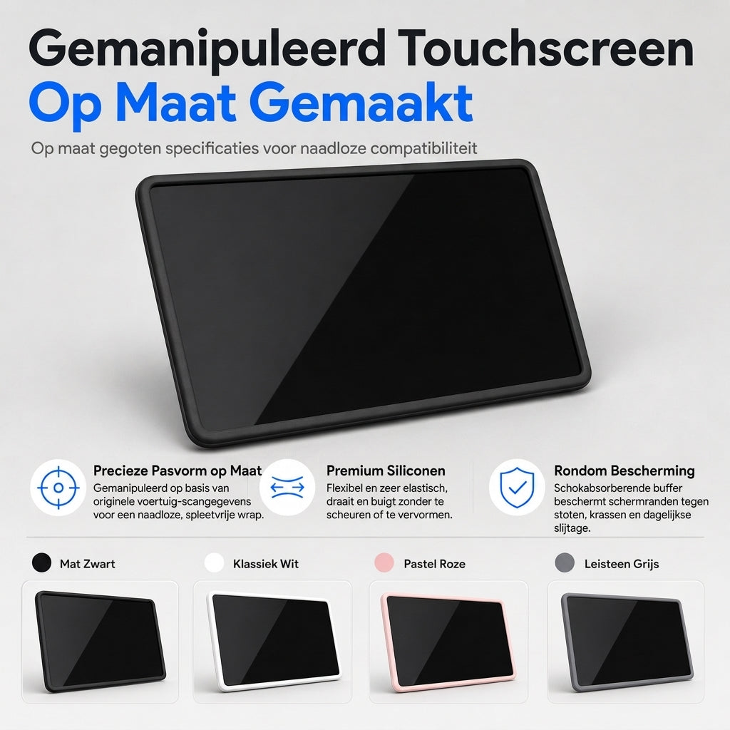 Beschermhoes van silicone voor het middenveldscherm, geschikt voor de 3- en Y-serie