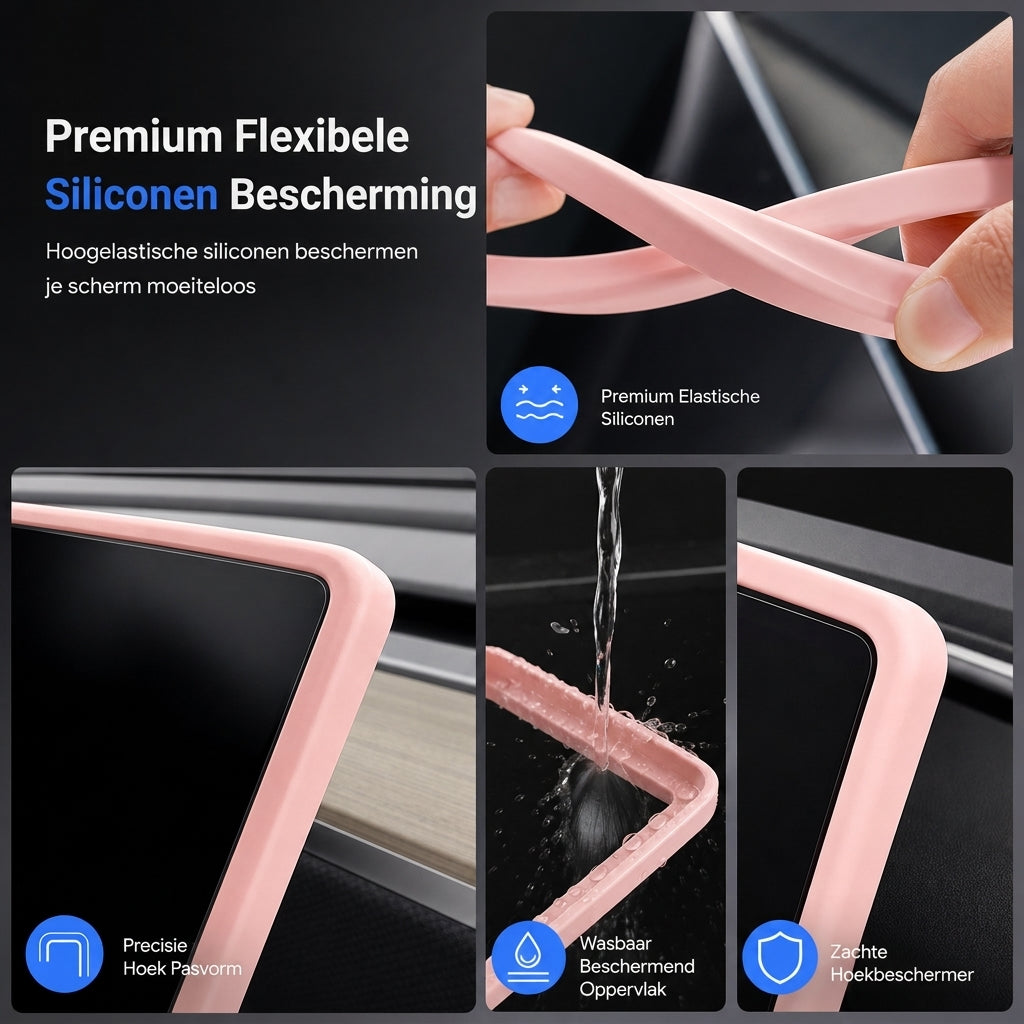 Beschermhoes van silicone voor het middenveldscherm, geschikt voor de 3- en Y-serie