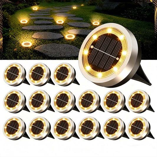 💥 Buiten Tuin Zonne Grond Lampen – 4 Stuks ☀️🌿✨