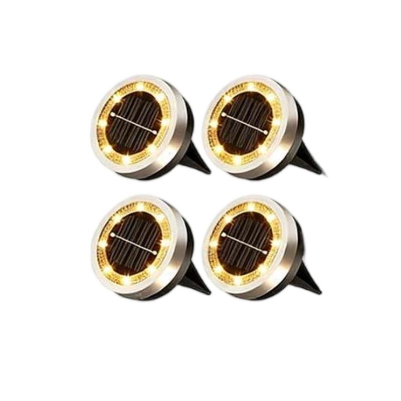 💥 Buiten Tuin Zonne Grond Lampen – 4 Stuks ☀️🌿✨