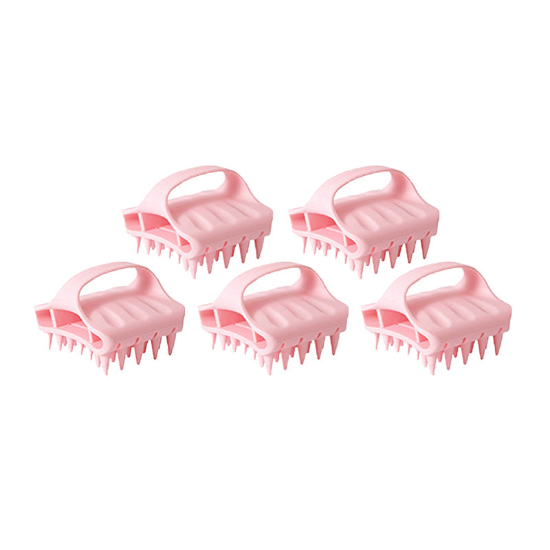 💆 Siliconen Hoofdhuidmassageborstel