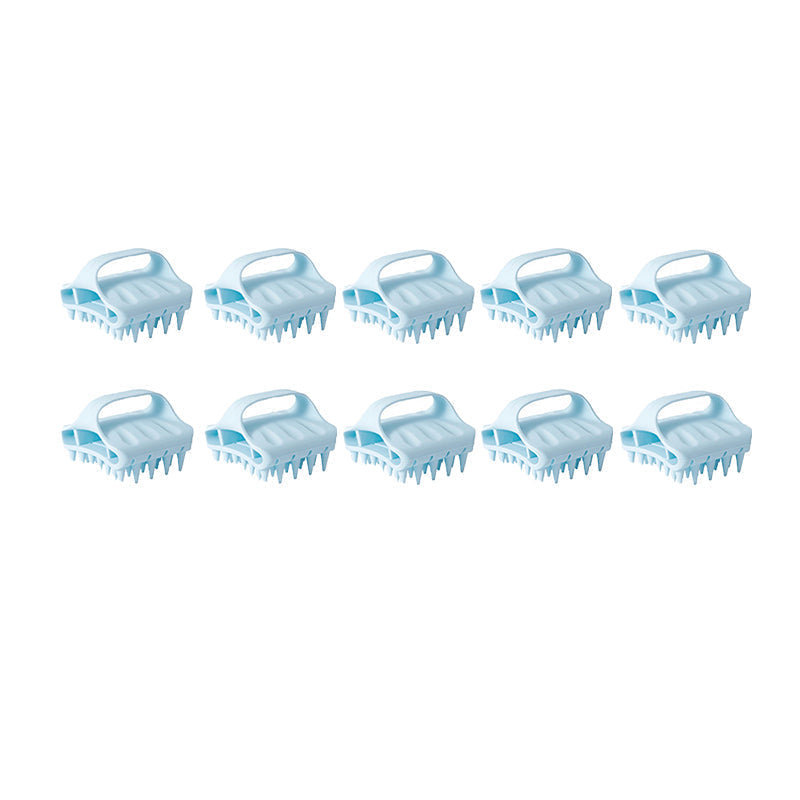 💆 Siliconen Hoofdhuidmassageborstel