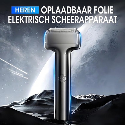 🪒Oplaadbare Foil Elektrische Scheerapparaat Voor Mannen ⚡🧔– Efficiënt Dicht Scheren, Draadloze Draagbare Nat & Droge Baard Scheermesje Voor Dagelijkse Verzorging