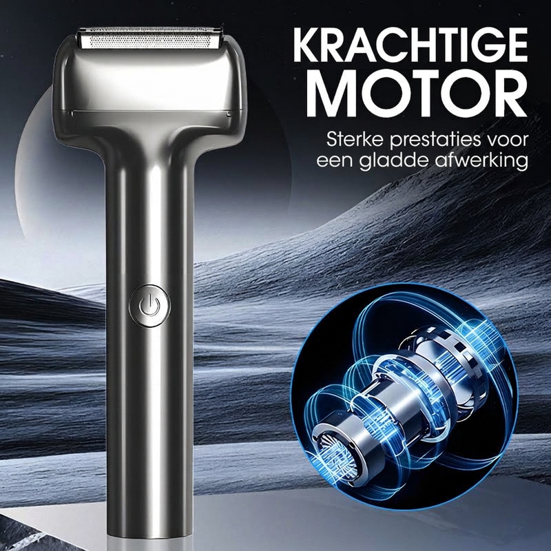 🪒Oplaadbare Foil Elektrische Scheerapparaat Voor Mannen ⚡🧔– Efficiënt Dicht Scheren, Draadloze Draagbare Nat & Droge Baard Scheermesje Voor Dagelijkse Verzorging