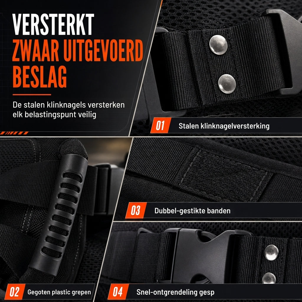 🔥Veilig passagiers onmiddellijk💥Zware powersports-gordel met stevige grip