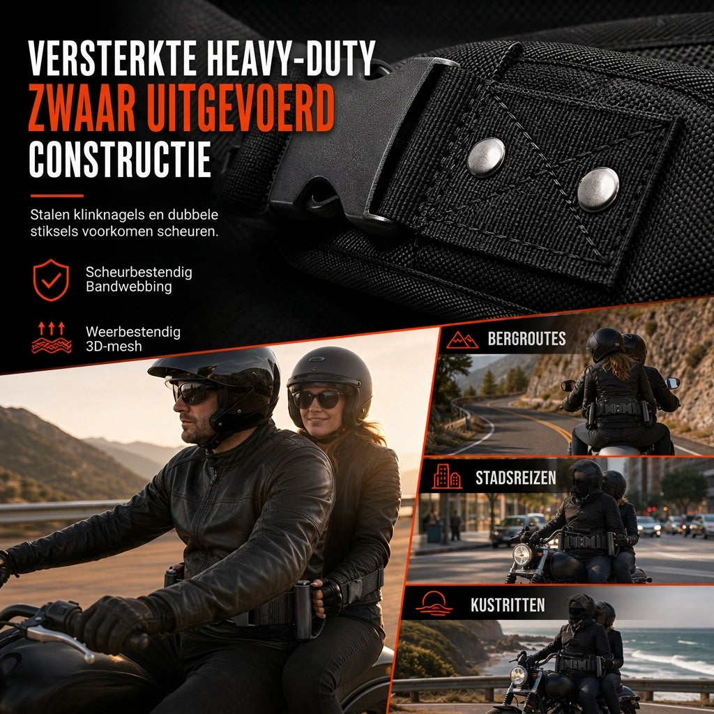 🔥Veilig passagiers onmiddellijk💥Zware powersports-gordel met stevige grip