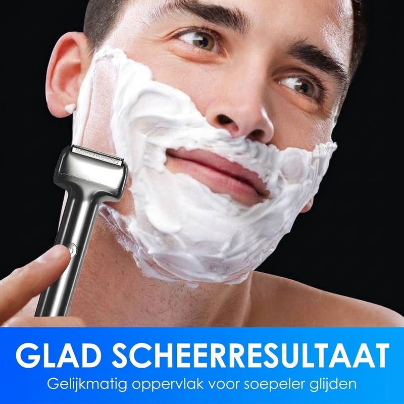 🪒Oplaadbare Foil Elektrische Scheerapparaat Voor Mannen ⚡🧔– Efficiënt Dicht Scheren, Draadloze Draagbare Nat & Droge Baard Scheermesje Voor Dagelijkse Verzorging