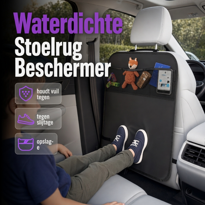 Beschermmat voor autostoel achterin tegen schoppen
