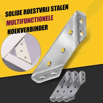 📢📢 50% KORTING!! ⏰ UNIVERSELE ROESTVRIJSTALEN MEUBELHOEKSCHARNEN – Driehoekige stabiliteitsversterking | Roestvaste structurele ondersteuning en eenvoudige installatie 🔧