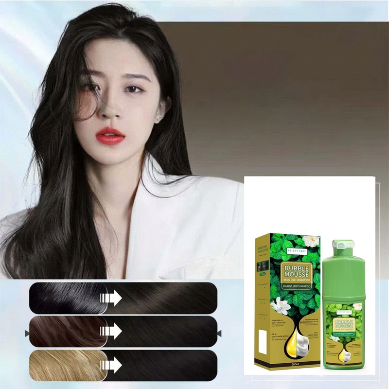 🔥Beperkte Tijd Promotie 50% KORTING💇‍♀️Langhoudende Plantaardige Schuimhaarkleuring｜Ammoniakvrij Eenvoudig DIY Thuis Schuimhaarkleur