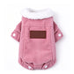 📢📢50% KORTING !! ⏰Warme hondenfleece huisdier vest – dik gevoerd, ingebouwde riemring voor honden en katten ✨
