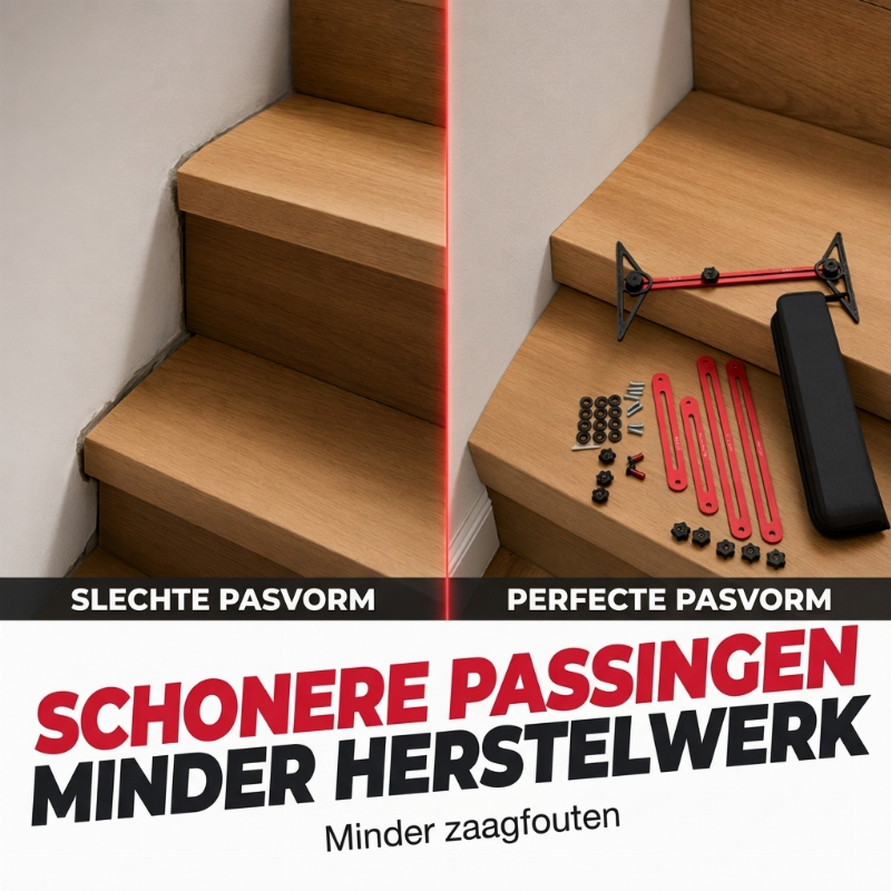 📐 BEPERKTE TIJDELIJKE KORTING: 50%! ⚙️ Multifunctionele Houtbewerkings Markeergereedschapsset – Massief Aluminium, Hoge Precisie, Draagbaar ✨