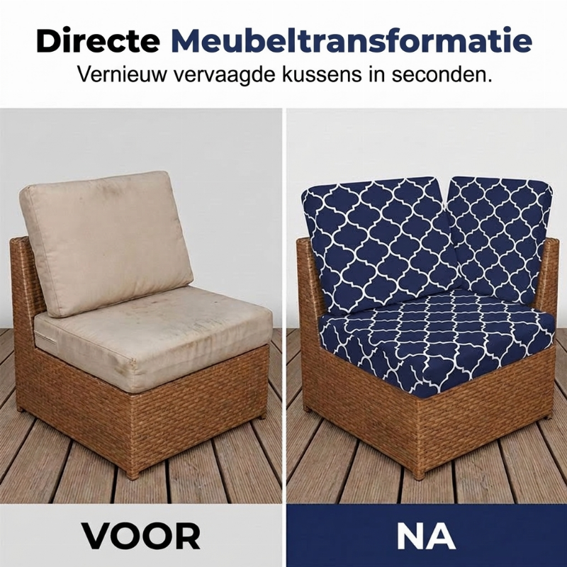 ⏳ Beperkte tijd speciale aanbieding⏰ Elastische kussenhoezen voor buiten | 4/8 stuks opfriskit🪑