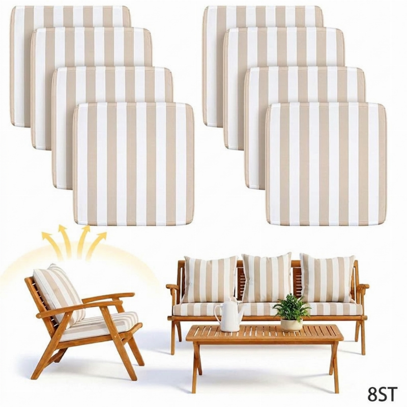 ⏳ Beperkte tijd speciale aanbieding⏰ Elastische kussenhoezen voor buiten | 4/8 stuks opfriskit🪑