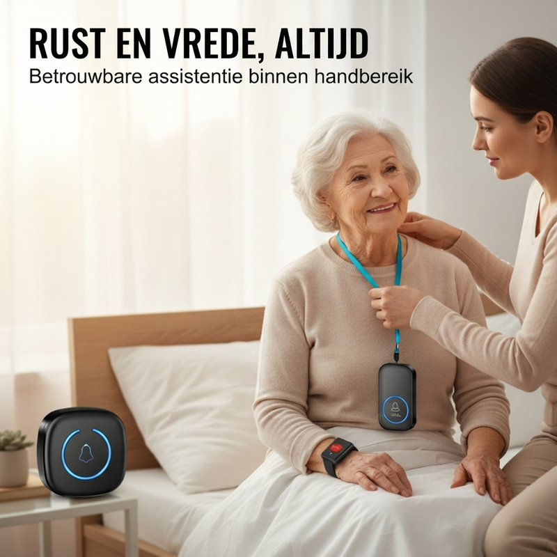 Draadloze zorgroepinstallatie Smart Call-systeem
