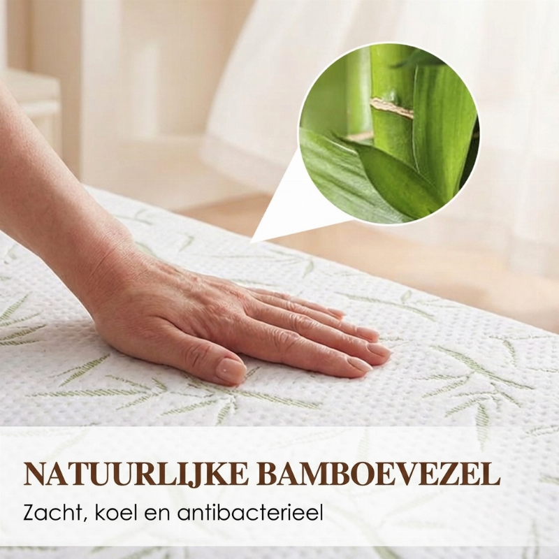 Waterdichte Matrasbeschermer van Bamboevezel