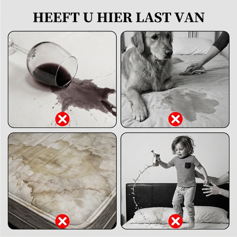 Waterdichte Matrasbeschermer van Bamboevezel