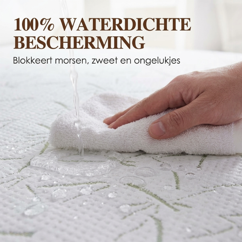 Waterdichte Matrasbeschermer van Bamboevezel