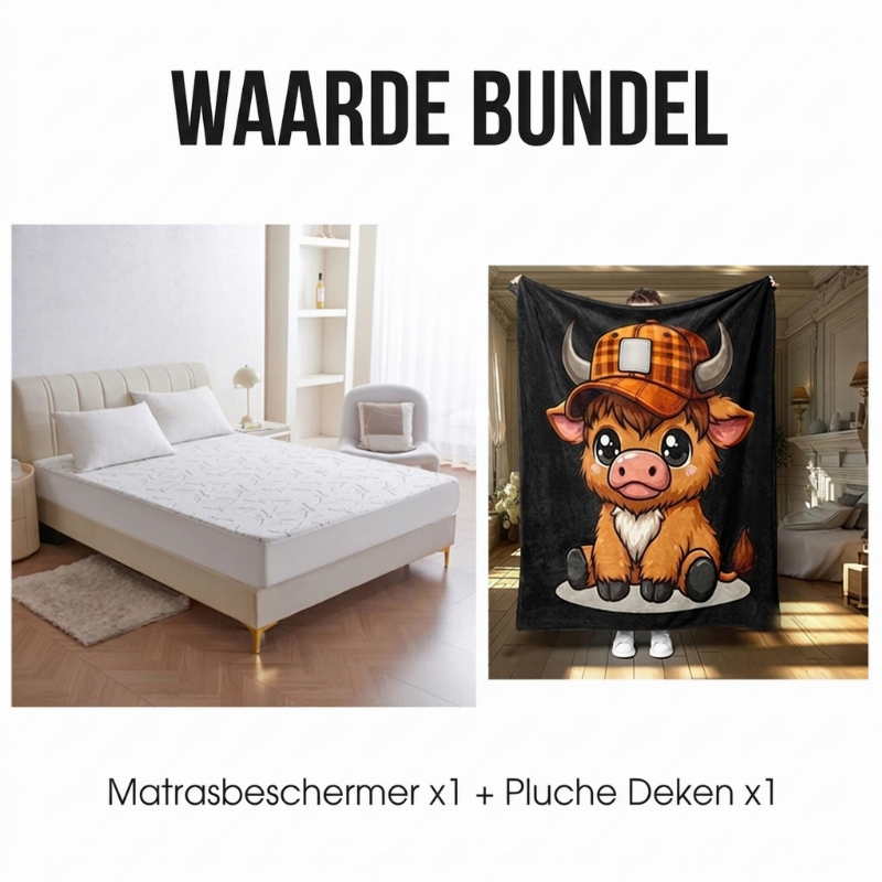 Waterdichte Matrasbeschermer van Bamboevezel