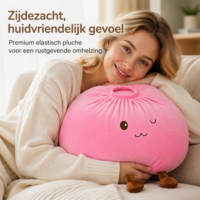 Schattig Bao Broodje Pluche Kussen