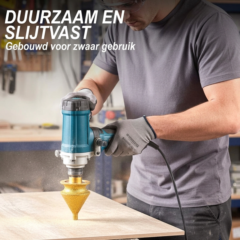 Diamanten Verzinkboor voor Haakse Slijper