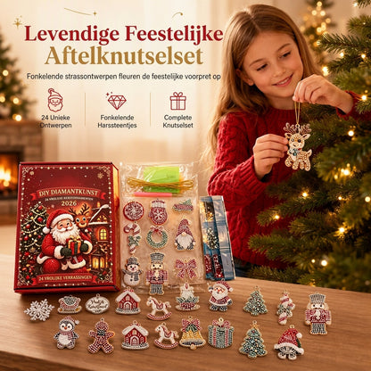 DIY-kit voor 24-daagse Kerst aftel ornament