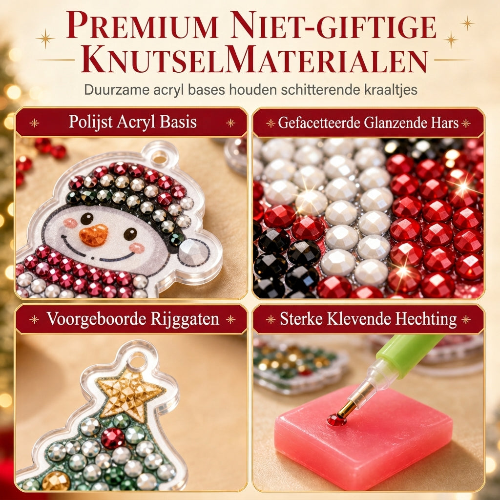 DIY-kit voor 24-daagse Kerst aftel ornament