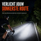 Helder fietslamp met voorlamp en achterlicht voor veiligheidswaarschuwing bij nachtelijk mountainbiken en fietsaccessoires
