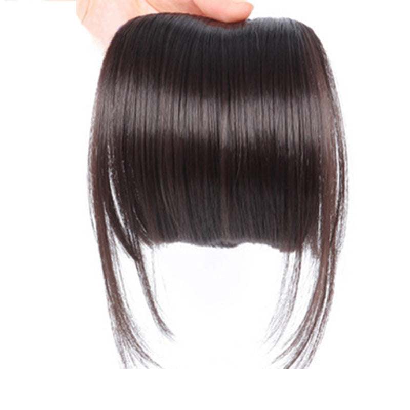 💇‍♀️ Synthetische rechte pony-haarextensie – Direct van kapsel veranderen ✨