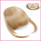 💇‍♀️ Synthetische rechte pony-haarextensie – Direct van kapsel veranderen ✨