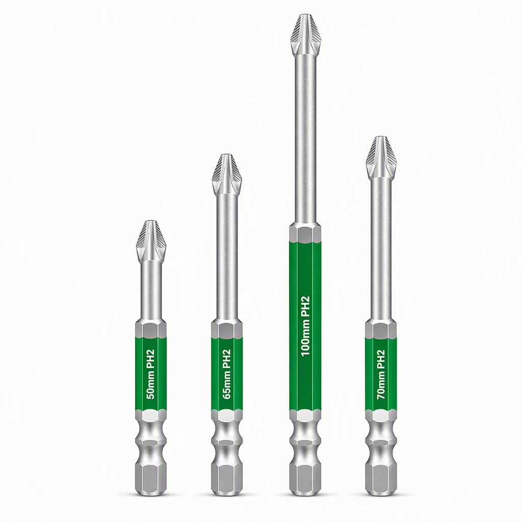 🛠50% KORTING🧱Set magnetische kruiskopbits – antislipgreep en schokbestendig, voor doe-het-zelf en reparaties